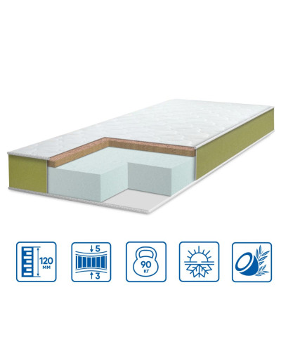 Матраци Eurosleep    ESМодель  TEEN COCOS купити у Postel.biz.ua