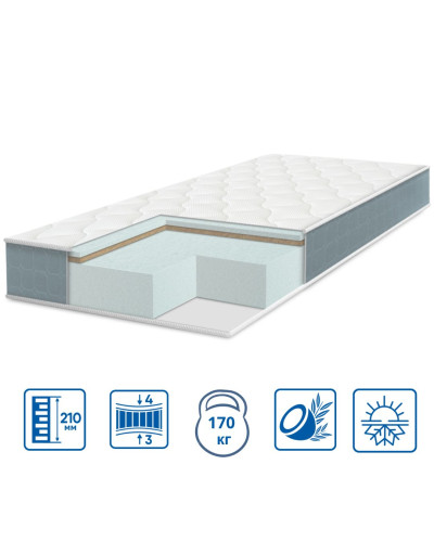 Матраци Eurosleep    ESМодель "PULSON BIO" купити у Postel.biz.ua