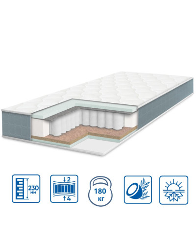 Матраци Eurosleep    ESМодель PULSON "ELIT COCOS" купити у Postel.biz.ua