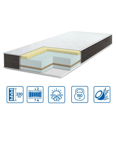 Матрац Eurosleep BIONIC MEMORY COCOS