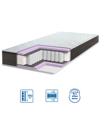 Матрац Eurosleep BRAVE "spring foam" ТРИКОТАЖ