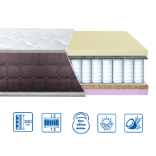 Матрац Eurosleep BRAVE "spring memory  cocos"