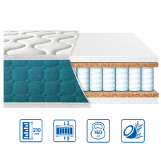 Матрац Eurosleep FRESH "SPRING COCOS"