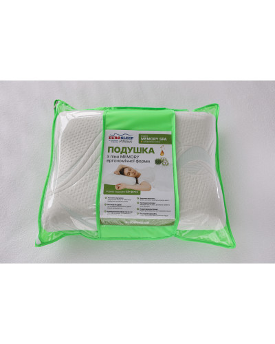 Подушка  "MEMORY SPA" з рициновою олією