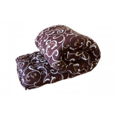 Ковдра зимова Уют вовняна 145х205 см полуторна чохол бязь (211706-1)