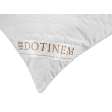Подушка DOTINEM SILVIA багатошаровий гіпоалергенний наповнювач 70х70 см чохол бязь біла (217635)