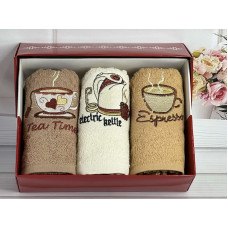 ikizler 003 см., 3 шт/уп., кухонні махрові рушники.