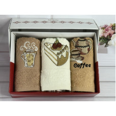 ikizler 001 см., 3 шт/уп., кухонні махрові рушники.