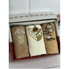 ikizler 001 см., 3 шт/уп., кухонні махрові рушники.