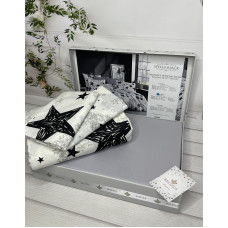 Stella black постільна білизна з натуральної бавовни.  розмір. Belizza Туреччина.