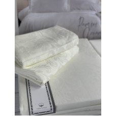 Ramses Krem жаккардова постіль, євро розмір. Romeo home Туреччина.