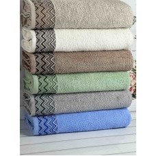 Zigzag new бавовняні рушники см., 6шт/уп. Sweet dream Туреччина.