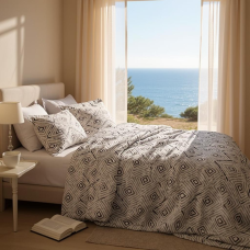 Trigon bej Сатинова постільна білизна.  розмір. Туреччина Belizza