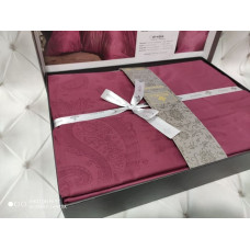 Carolina bordo жаккардова постіль, євро розмір. Belizza Туреччина.