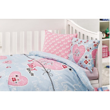 Logy постільна білизна в ліжечко. Ранфорс. Belizza Туреччина.