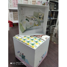 Mery постільна білизна в ліжечко. Ранфорс. Belizza Туреччина.