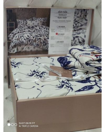 Комплекти постільної білизни Belizza Туреччина  Євро Бавовна ST2650 купити у Postel.biz.ua