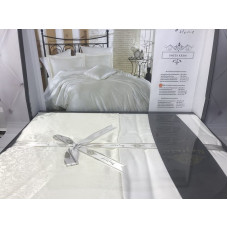 Sweta krem жаккардова постіль, євро розмір. Belizza Туреччина.