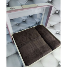 PNY Panna brown organic подаунковий набір 2в1, бавовна. Belizza Туреччина.