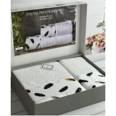 BLZ Feather 2в1 махрові рушники. Щільність 500 г/м2 Belizza Туреччина