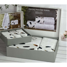 BLZ Feather 2в1 махрові рушники. Щільність 500 г/м2 Belizza Туреччина