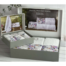 BLZ Rozy 2в1 махрові рушники. Щільність 500 г/м2 Belizza Туреччина