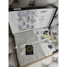 Vitage сатинова постільна білизна.  розмір. Dijital Belizza Туреччина.