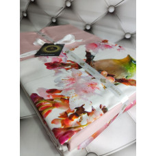 Bahar сатинова постільна білизна.  розмір. Dijital Belizza Туреччина.