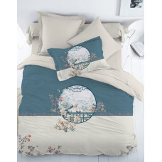 Carmen сатинова постільна білизна.  розмір. Dijital Belizza Туреччина.