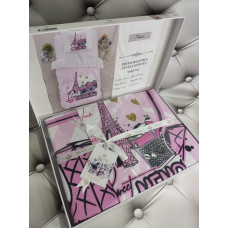 Paris дитча полуторна постільна білизна. Ранфорс. Belizza Туреччина.