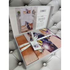 Motor дитча полуторна постільна білизна. Ранфорс. Belizza Туреччина.