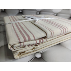 Natural red постільна білизна з натуральної бавовни.  розмір. Belizza Туреччина.