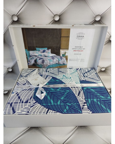 Комплекти постільної білизни Belizza Туреччина  Євро Бавовна ST3792 купити у Postel.biz.ua