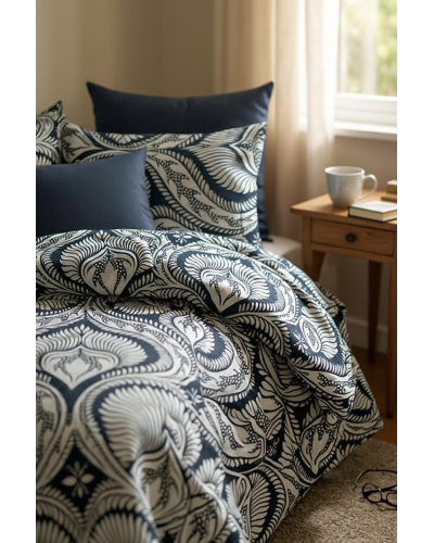 Комплекти постільної білизни Belizza Туреччина  Євро Бавовна ST4044 купити у Postel.biz.ua