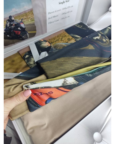 Комплекти постільної білизни Belizza Туреччина  Полуторний Бавовна ST4318 купити у Postel.biz.ua