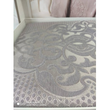 Mina lavanta жаккардове покривало з наволочками. Dantela vita Туреччина.