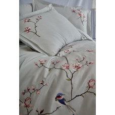 Huma сатинова постільна білизна.  розмір. Dantela vita Туреччина.