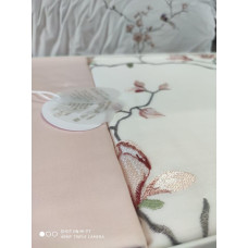 Huma сатинова постільна білизна.  розмір. Dantela vita Туреччина.