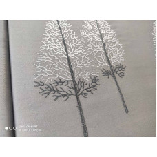 Pamira antrasit сатинова постіль з вишивкою.  розмір. Dantela vita Туреччина.