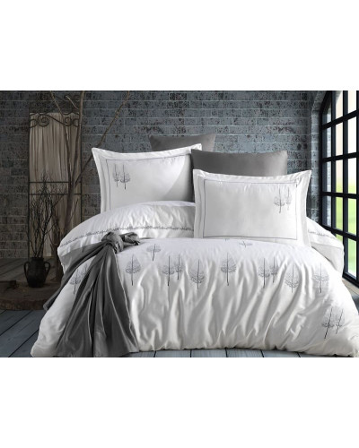 Комплекти постільної білизни Dantela vita Туреччина  Євро Бавовна ST4478 купити у Postel.biz.ua