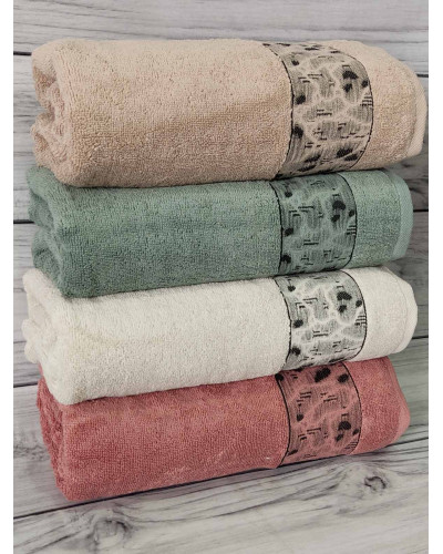 Рушники Sikel Туреччина  50х90 Бавовна ST4 LU SIKEL PENYE 50*90 FRIGUA купити у Postel.biz.ua