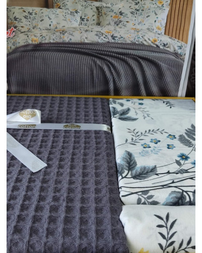 Комплекти постільної білизни Bio cotton Туреччина  Євро Бавовна ST4529 купити у Postel.biz.ua