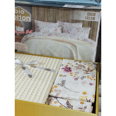 Krem Літній набір з вафельним покривалом. Bio Cotton Туреччина