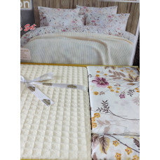 Krem Літній набір з вафельним покривалом. Bio Cotton Туреччина