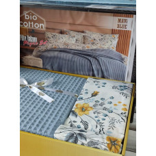 Mavi Літній набір з вафельним покривалом. Bio Cotton Туреччина