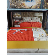 Oranc Літній набір з вафельним покривалом. Bio Cotton Туреччина