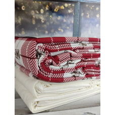 Bear полуторна фланелева постіль. Cotton collection Туреччина