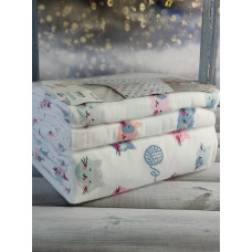Cats полуторна фланелева постіль. Cotton collection Туреччина