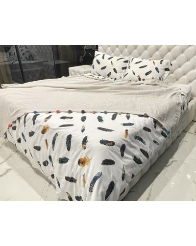 Пледи та покривала Dantela vita Туреччина  200х220 Бавовна ST4403 купити у Postel.biz.ua