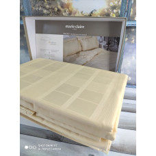 розмір Timotei Krem Сатин-жаккард постільна білизна. Marie Claire Туреччина
